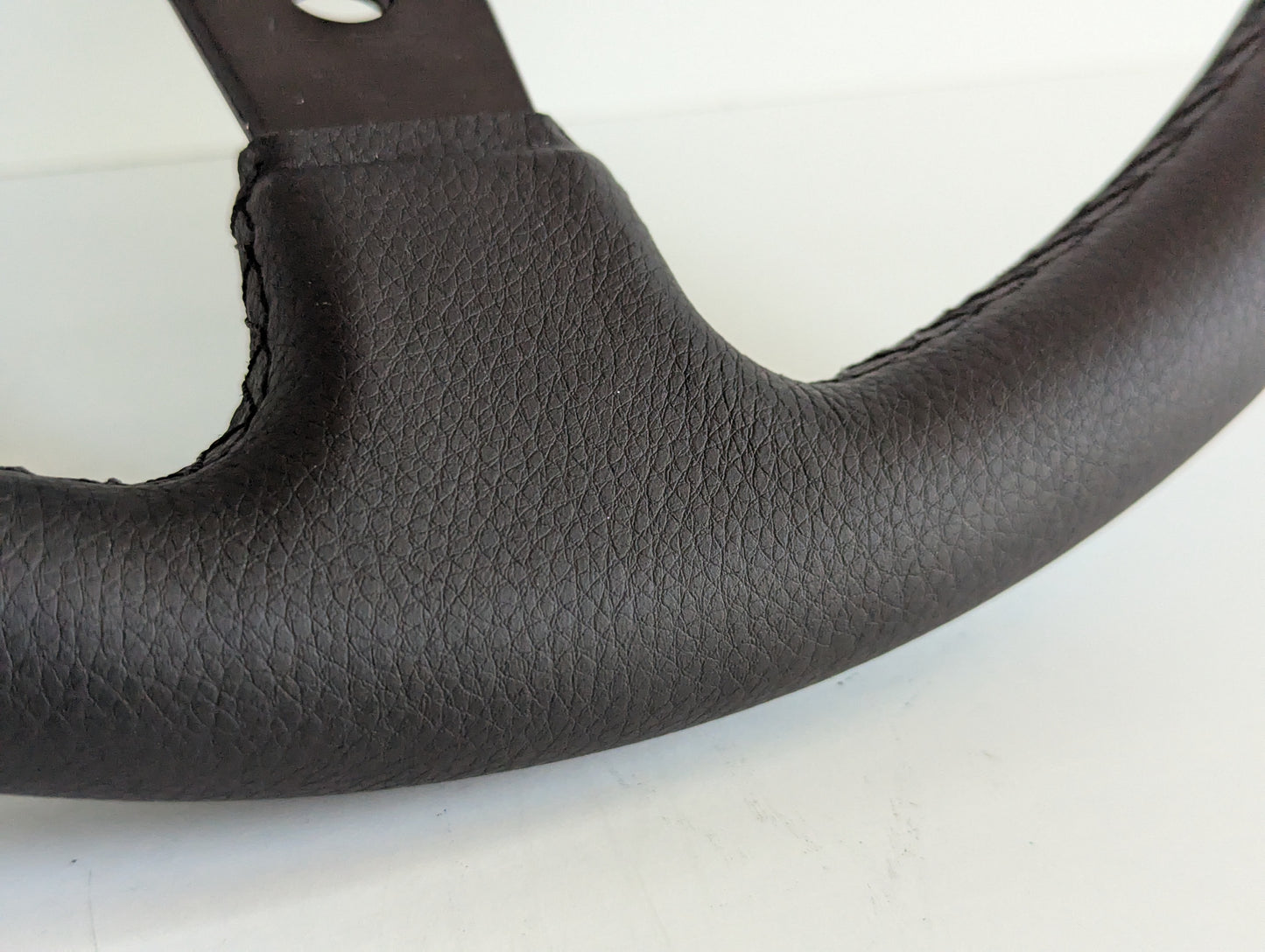 Steering Wheel For BMW - No Hub Adapter Included, Deep Dish, Black Stitching, Sport Vision, 350 mm