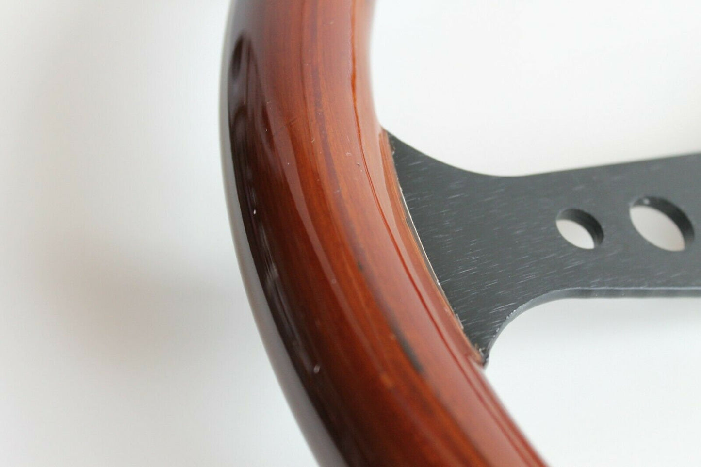 Steering Wheel For BMW Wood 380mm Wooden NO hub adapter beautiful craftmanship