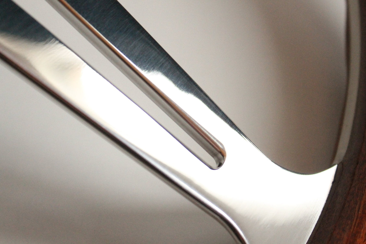 Steering Wheel For VW - Beetle 1200 1300 1302 1303 1600 (1970-1979) - Luisi OEM, Solid Wood, Premium, Vintage, Classic Style, Chrome Spokes, 390 mm