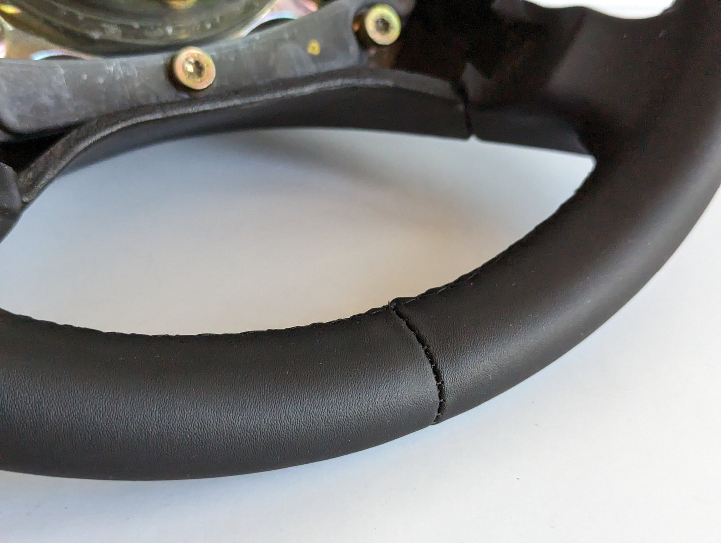 Steering Wheel For W124 W202 W140 R129 W210 (1994-1998) OEM Reupholstered 390mm New Leather