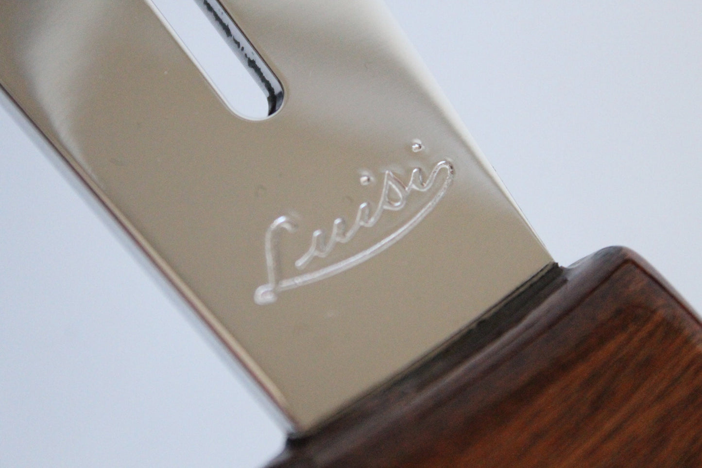 Steering Wheel For Mercedes Benz W123 W124 W201 190 R107 W107 W126 (1978-1992) - 365mm, OEM By Luisi, Made in Italy, Solid Wood with Black Trim, Chrome Spokes, Premium Quality