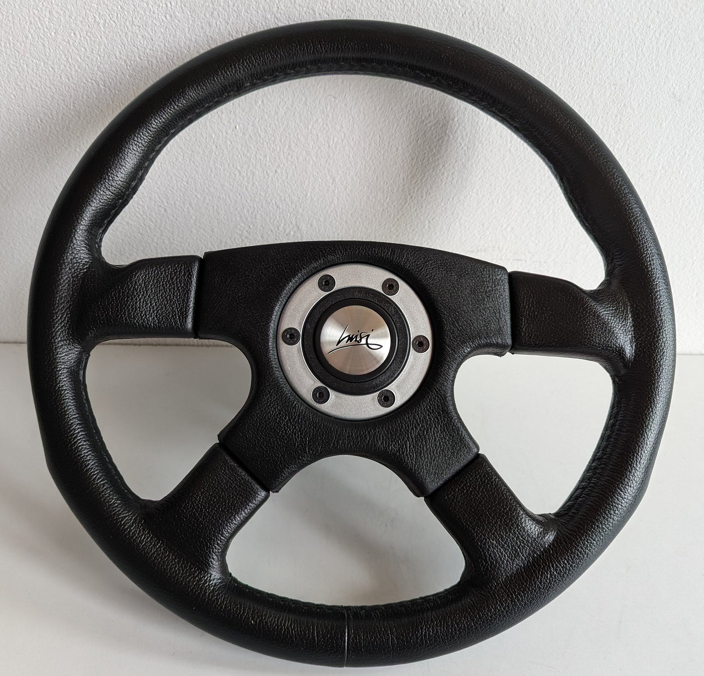Steering wheel Leather Craftmanship Handmade in Italy OEM LUISI Vincent S Fits For Suzuki Samurai Santana vitara