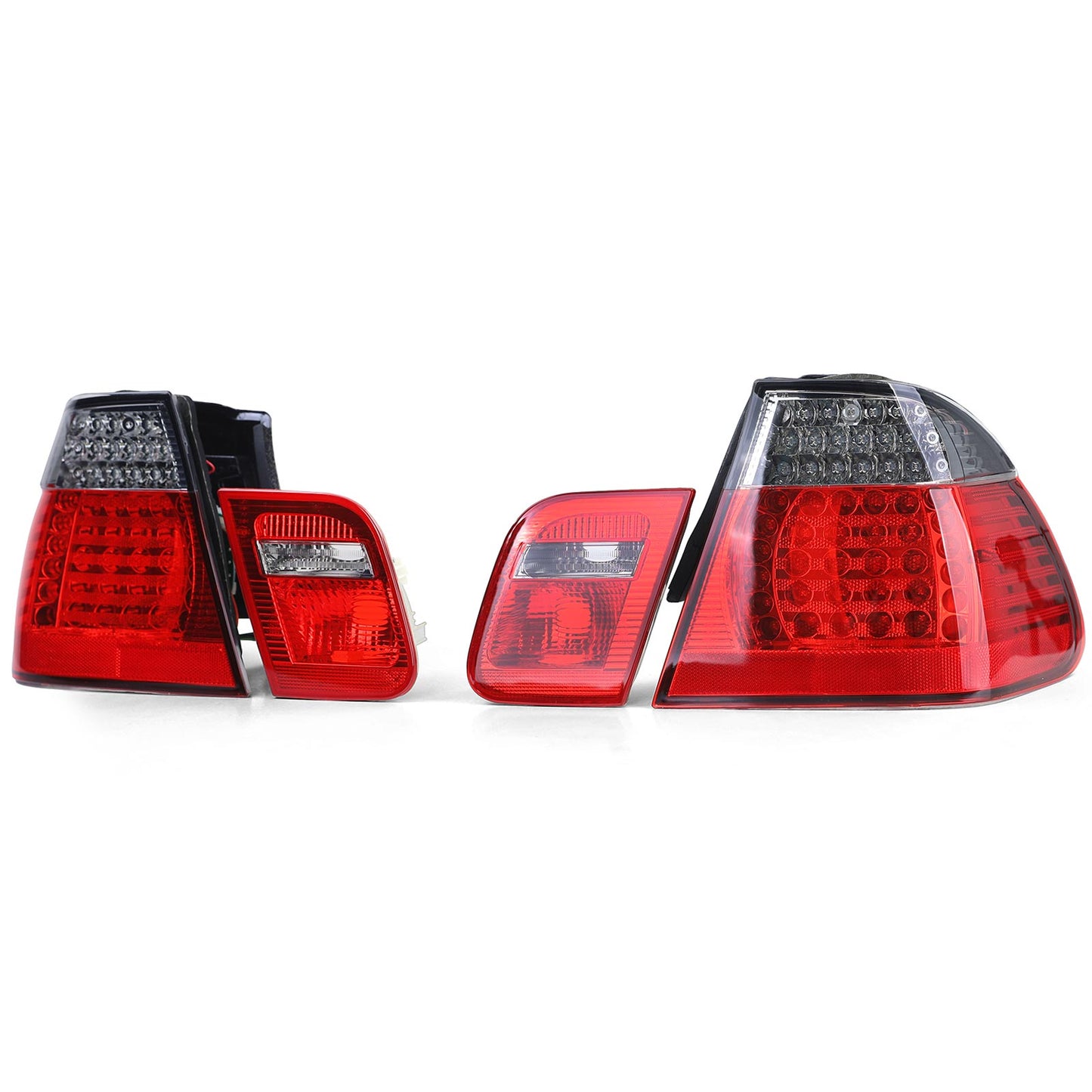 Taillights BMW E46 Coupe Facelift 2003-2006 LED  Tail lights Full set Smoked tinted  new