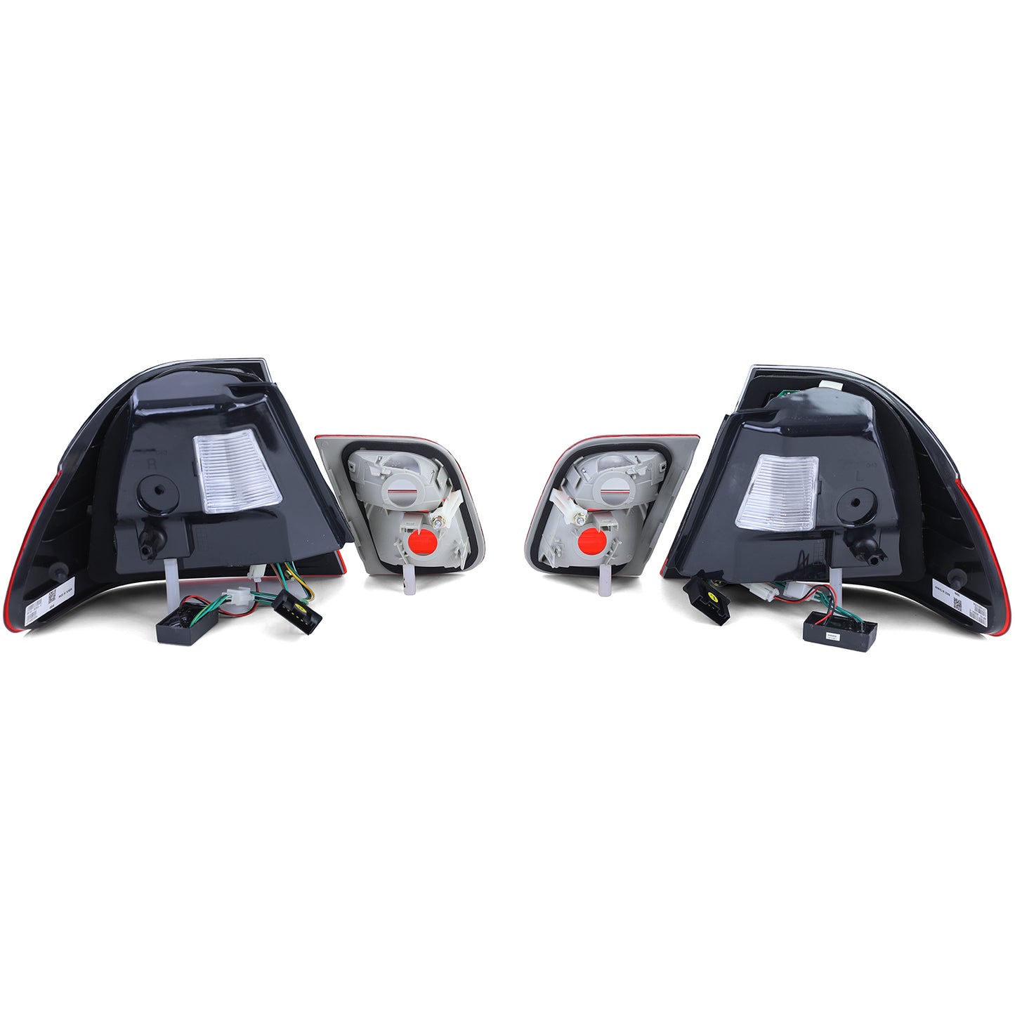 Taillights BMW E46 Coupe Facelift 2003-2006 LED  Tail lights Full set Smoked tinted  new