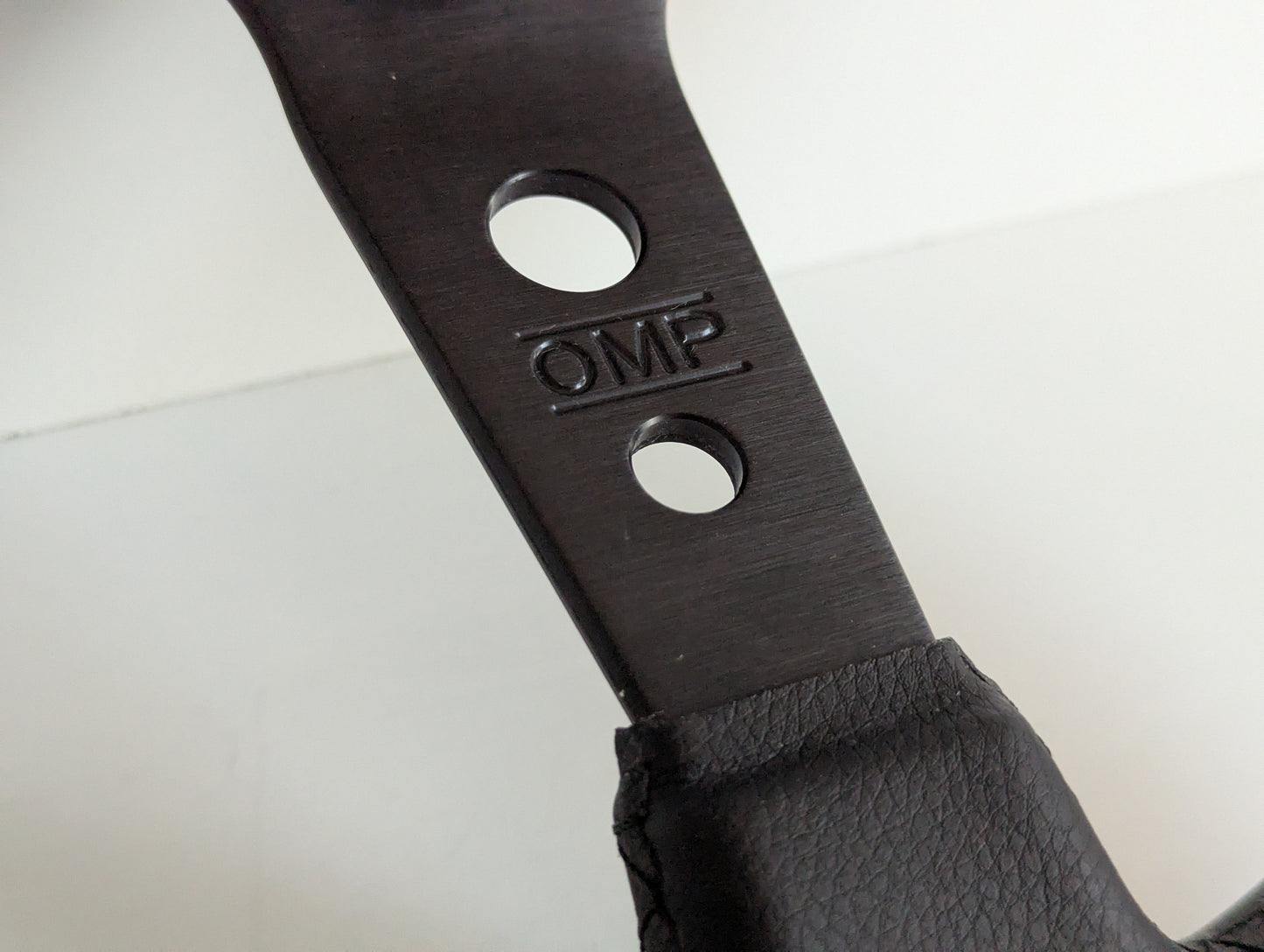 Steering Wheel For BMW - No Hub Adapter Included, Deep Dish, Black Stitching, Sport Vision, 350 mm