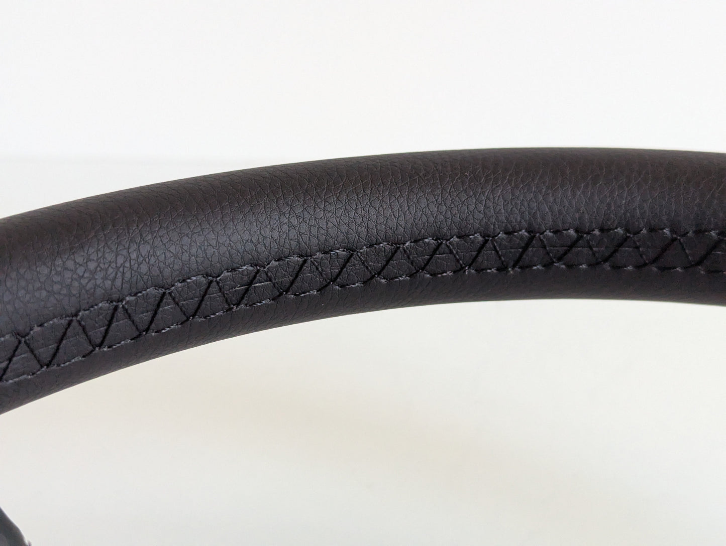Steering Wheel For BMW - No Hub Adapter Included, Deep Dish, Black Stitching, Sport Vision, 350 mm