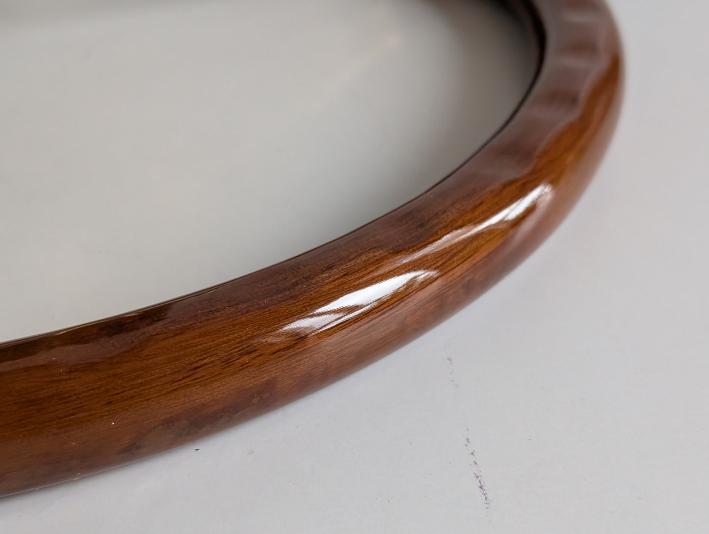 Steering Wheel For BMW E24 E28 E30 E32 E34 (1986-1992) - Solid Wood, Vintage Gold Spokes, Classic Style, 380 mm