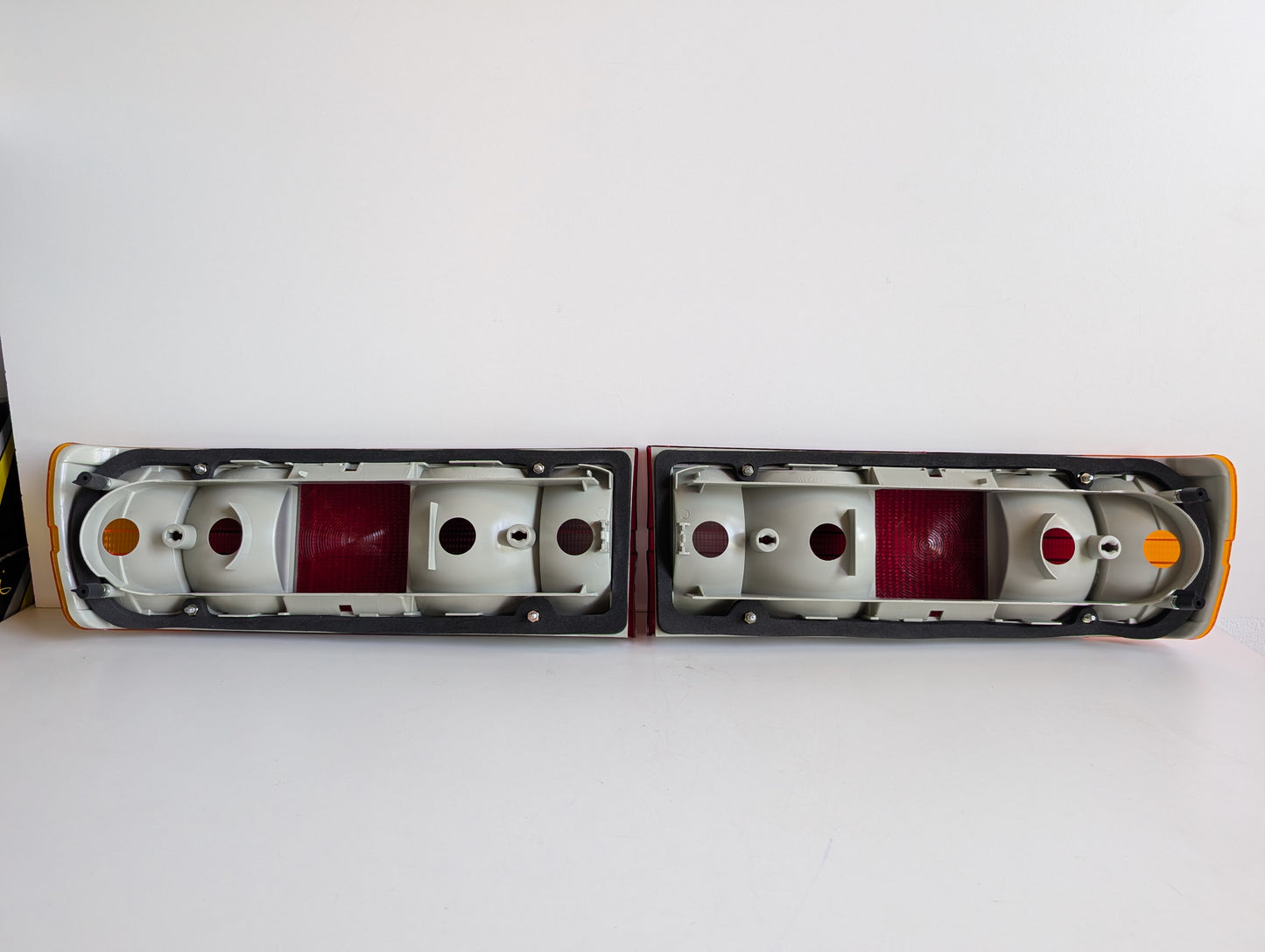 BMW E30 Pre-Facelift Red-Yellow Tail Lights | Early Model (1982-1987) | Premium Aftermarket Set