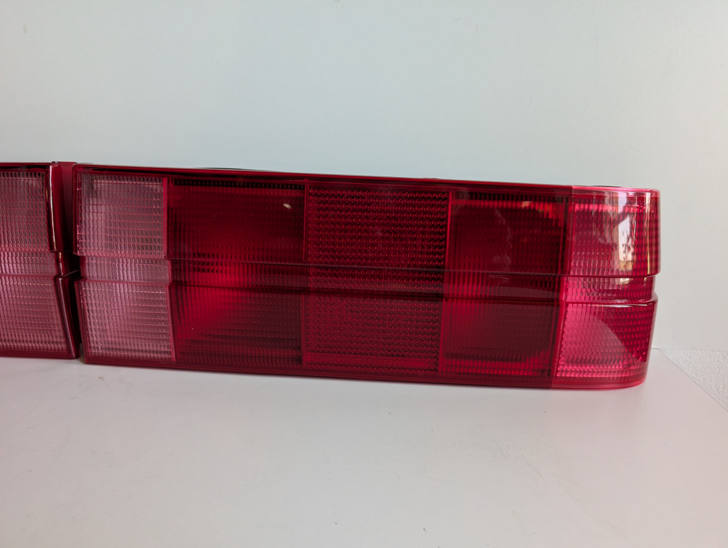 BMW E30 Pre-Facelift Pink - Red Tail Lights | Early Model (1982-1987) | Premium Aftermarket Set