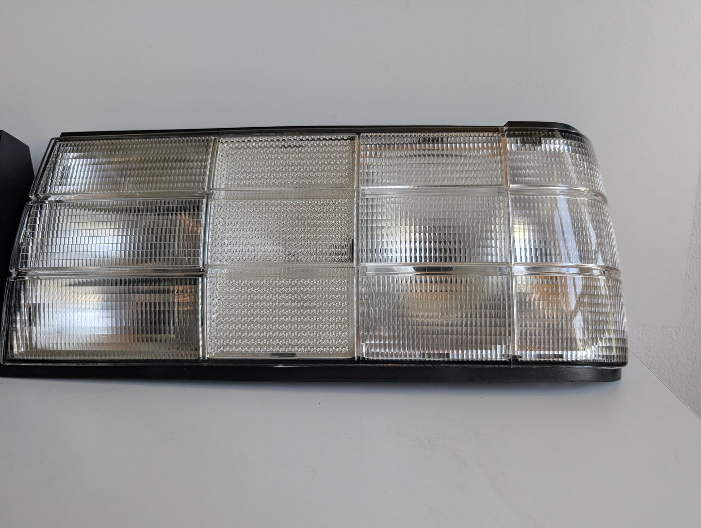 BMW E30 Facelift All White Tail Lights Facelift  Premium Aftermarket Set