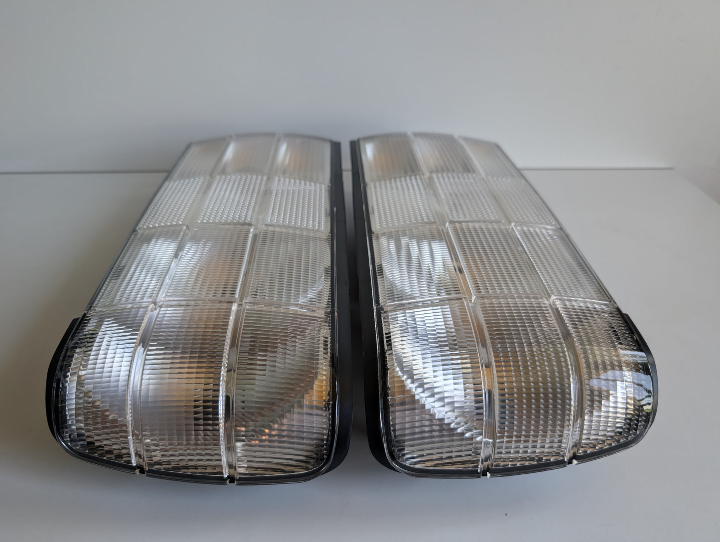 BMW E30 Facelift All White Tail Lights Facelift  Premium Aftermarket Set