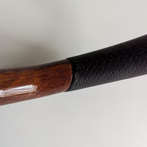 Steering Wheel For BMW Z3 E36 E38 E39 1996-1999  Wood , Flat Bottom, Black Matte Spokes, Sport Design,Wooden 350 mm