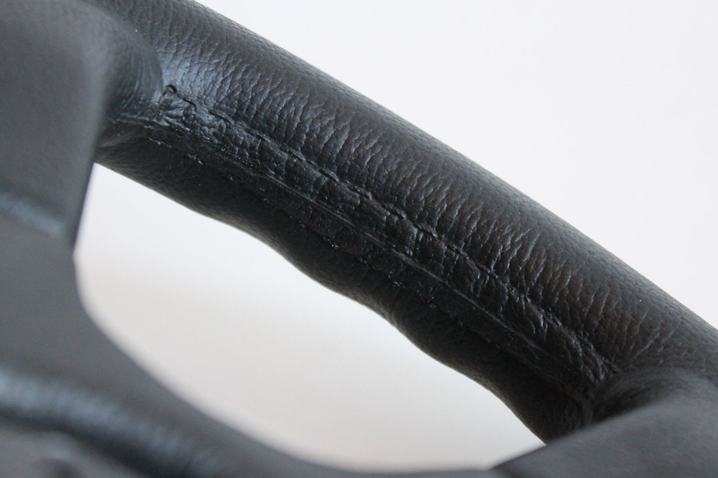 Steering Wheel For BMW For E28 E30 E34 (1985-1992) - Black Leather, Anti Slip, OEM By Luisi, Premium Quality,  360 mm