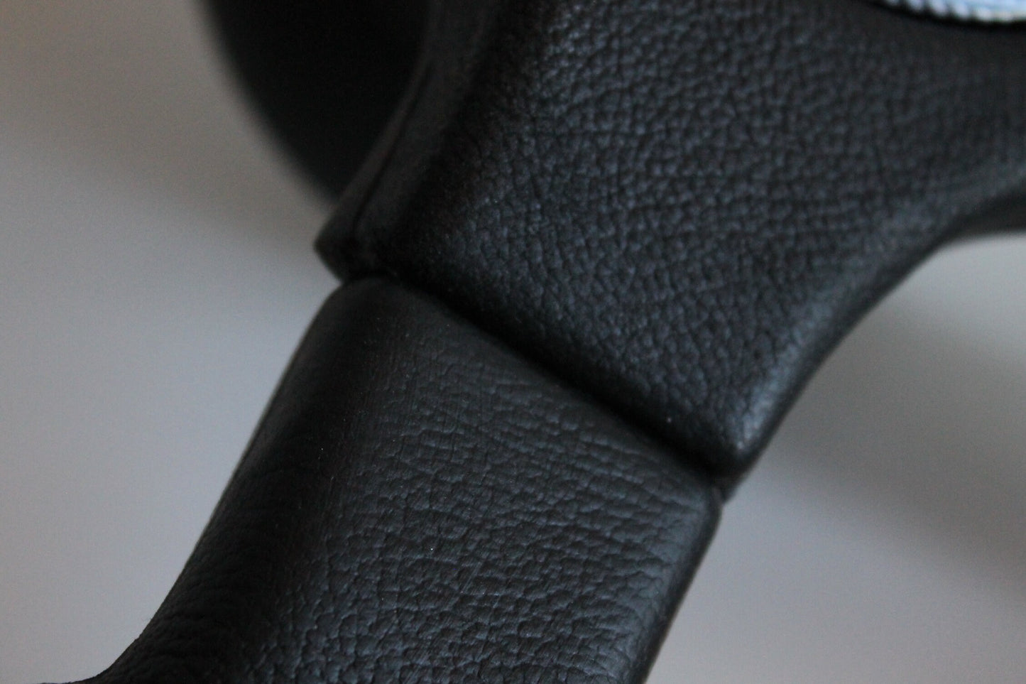 Steering Wheel For BMW For E28 E30 E34 (1985-1992) - Black Leather, Anti Slip, OEM By Luisi, Premium Quality,  360 mm