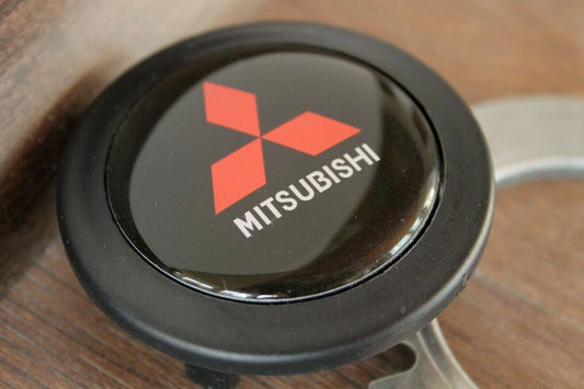 Horn Button Fits Mitsubishi Vintage Fits MOMO RAID SPARCO NRG Sport Steering Wheel