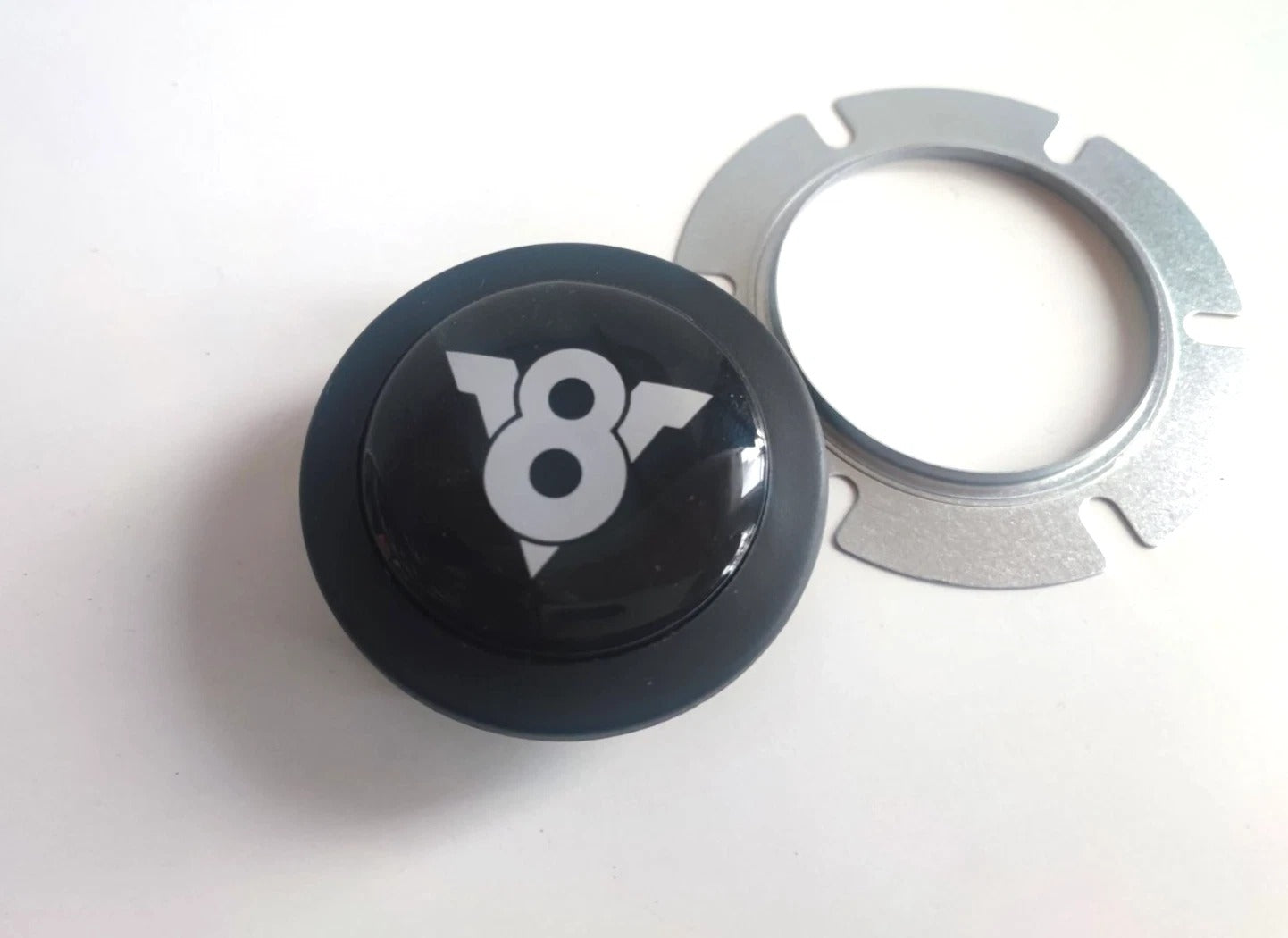 Horn Button Fits V8 Sport Fits MOMO RAID SPARCO NRG Sport Steering Wheel