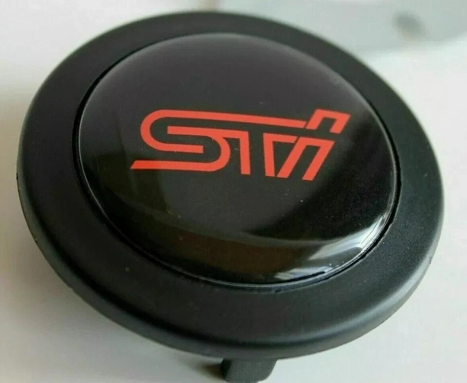 Horn Button Fits Subaru STI S.T.I. Fits MOMO RAID SPARCO NRG Sport Steering Wheel
