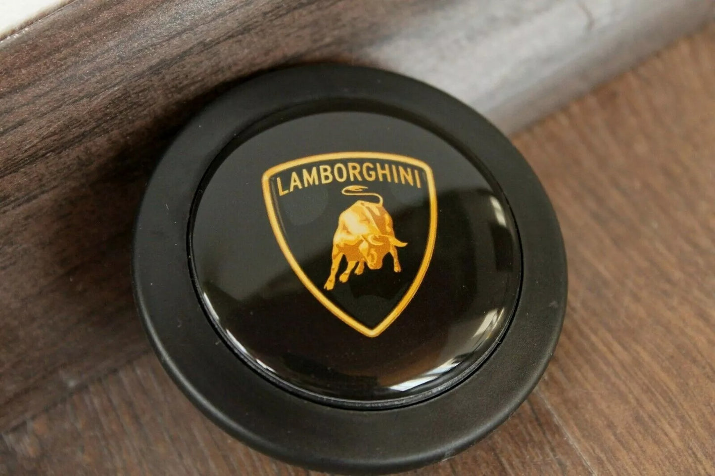 Horn Button Fits LAMBORGHINI Fits MOMO RAID SPARCO NRG Sport Steering Wheel