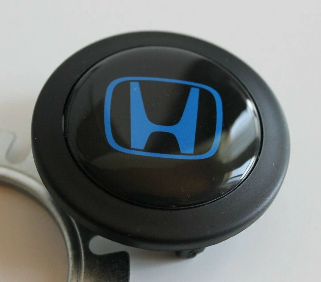 Horn Button Fits HONDA Blue Fits MOMO RAID SPARCO NRG Sport Steering Wheel