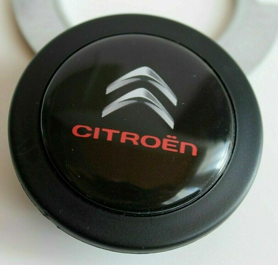 Horn Button Fits Citroen Vintage Fits MOMO RAID SPARCO NRG Sport Steering Wheel