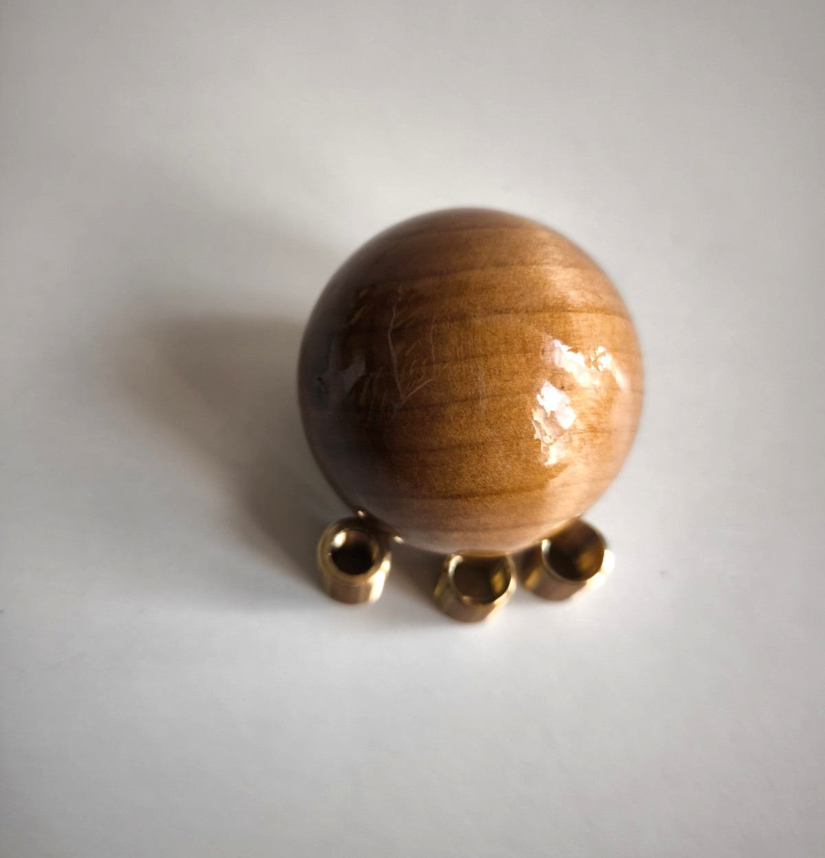 Gear Knob  Manual Wood Handmade Wooden Shifter Universal New round ball