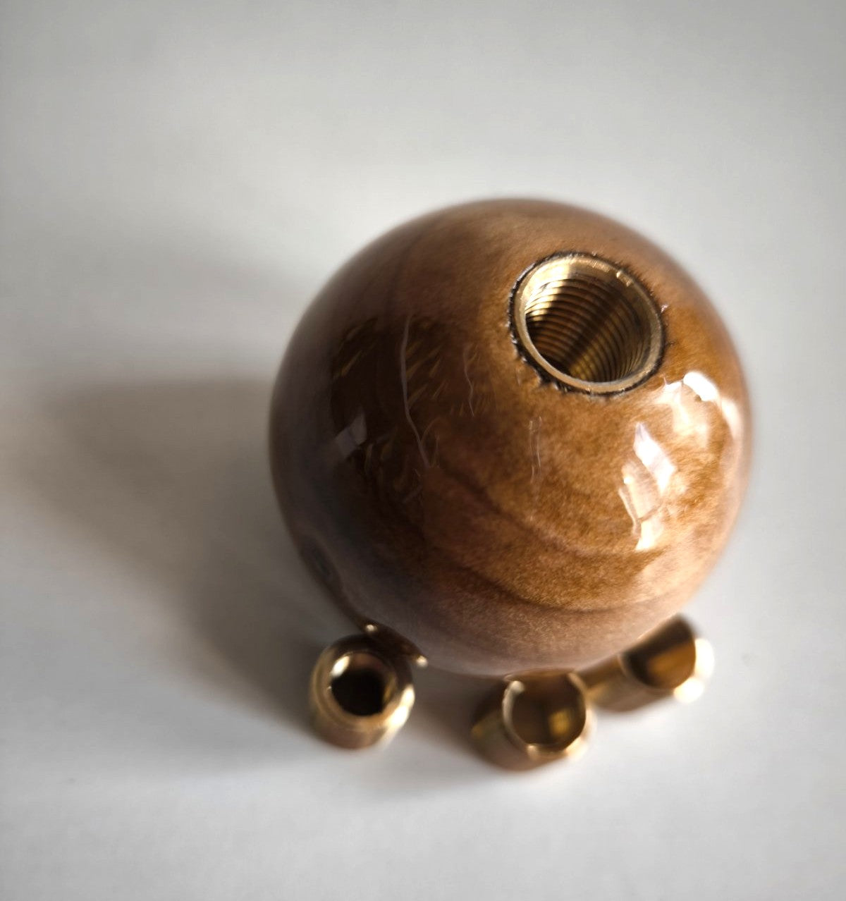 Gear Knob  Manual Wood Handmade Wooden Shifter Universal New round ball