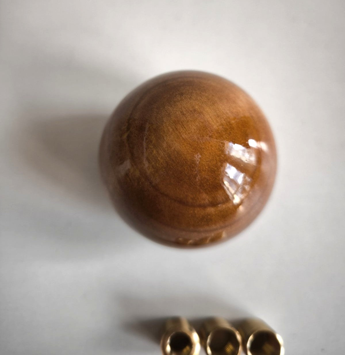 Gear Knob  Manual Wood Handmade Wooden Shifter Universal New round ball