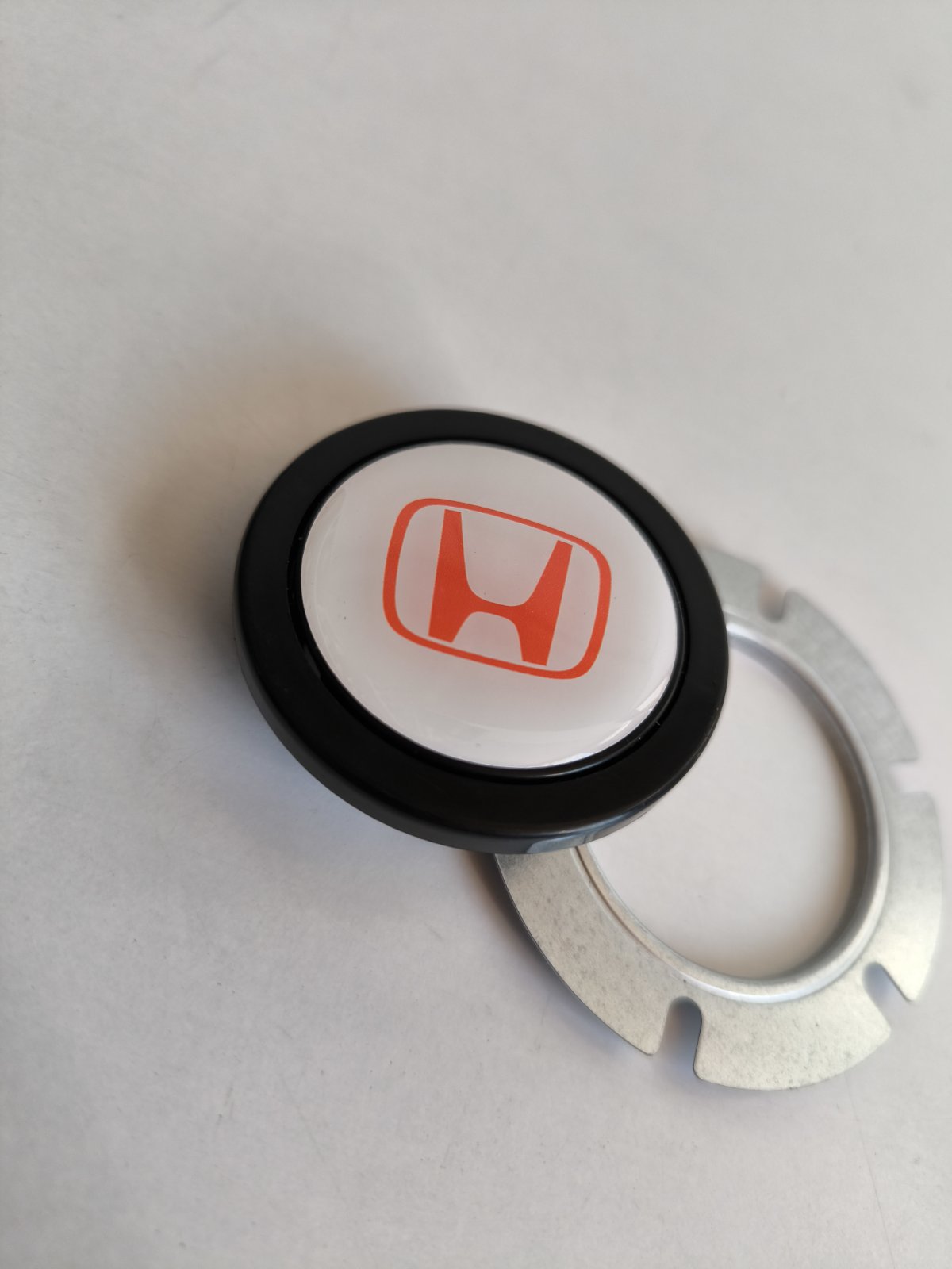 Horn Button Fits HONDA Fits MOMO RAID SPARCO NRG Sport Steering Wheel White